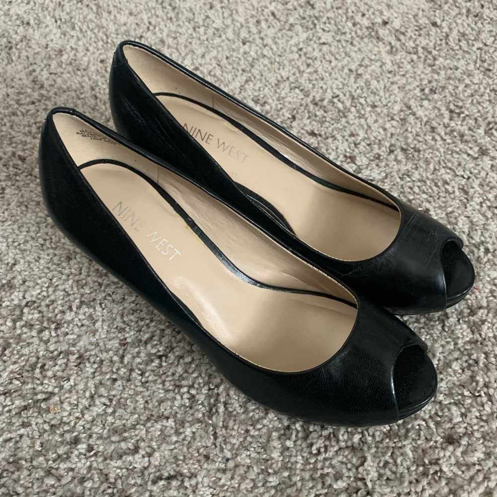 Nine West Peep Toe Heels